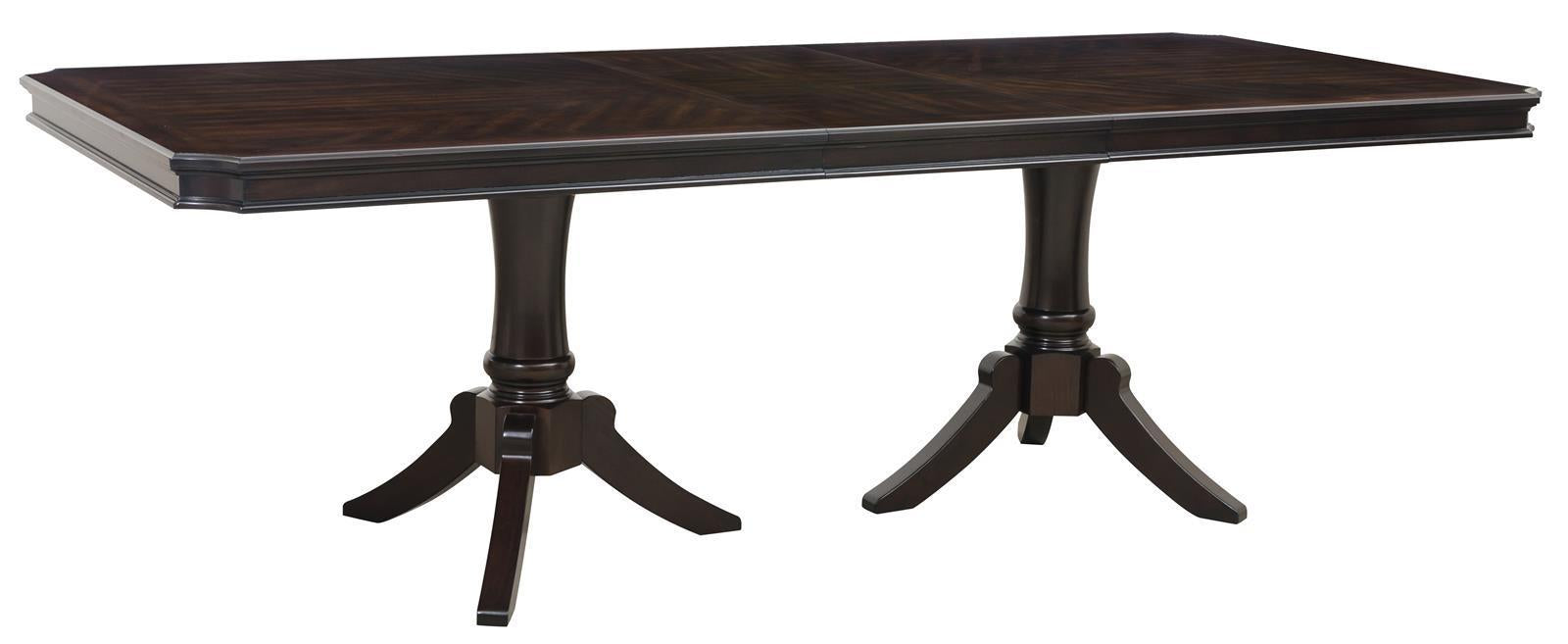 Marston Rectangular Dining Table in Dark Cherry 2615DC-96 - VIP FURNITURE (NJ)