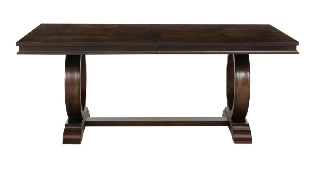 Oratorio Dining Table in Dark Cherry 5562-96* - VIP FURNITURE (NJ)