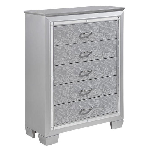 Allura Chest in Silver 1916-9 - VIP FURNITURE (NJ)