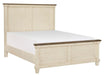 Weaver Queen Panel Bed in Antique White 1626-1* - VIP FURNITURE (NJ)