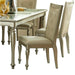 Celandine Dining Table in Silver 1928-78NG - VIP FURNITURE (NJ)