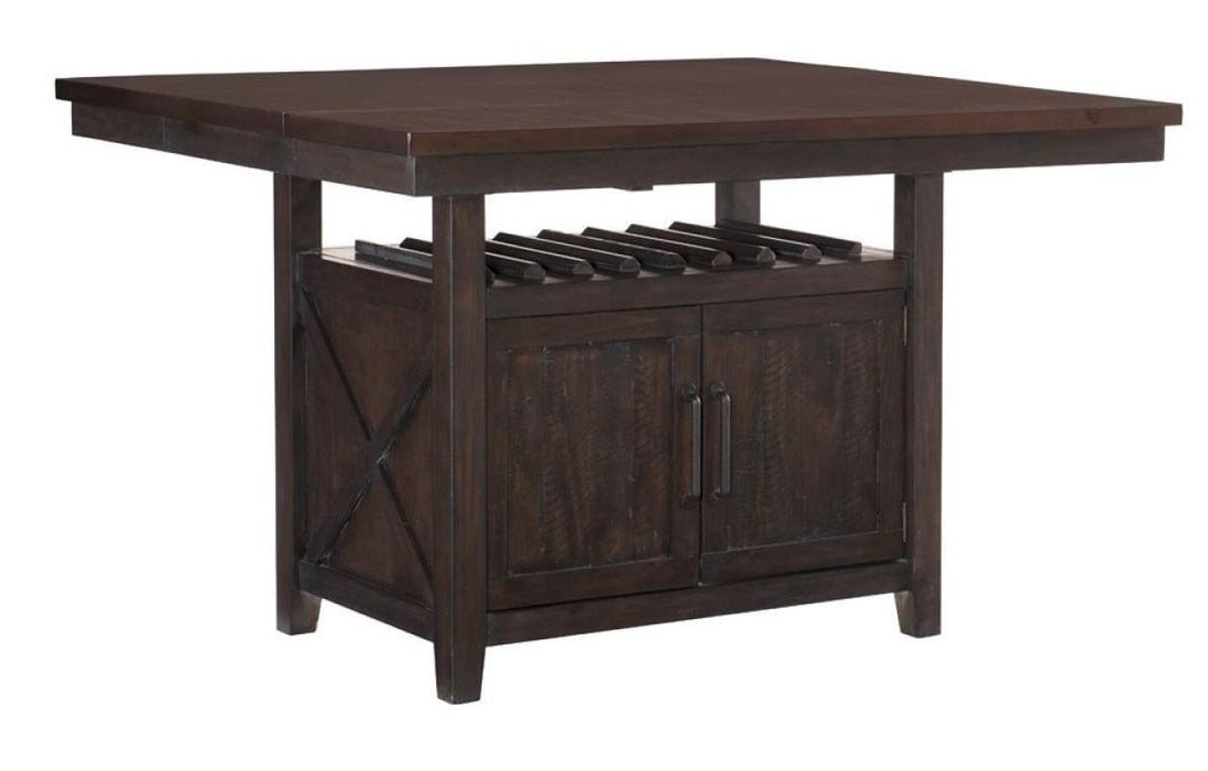 Oxton Counter Height Table in Dark Cherry 5655-36* - VIP FURNITURE (NJ)