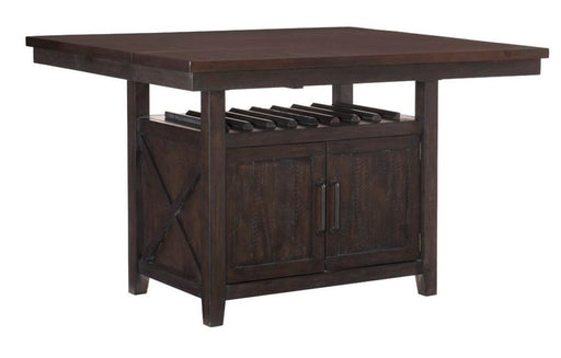 Oxton Counter Height Table in Dark Cherry 5655-36* - VIP FURNITURE (NJ)