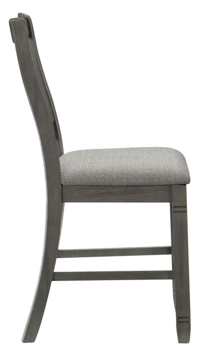 Granby Counter Height Chair in Antique Gray (Set of 2) 5627GY-24 - VIP FURNITURE (NJ)