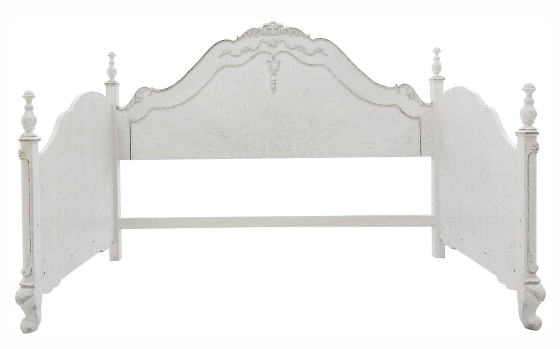 Cinderella Day Bed in Antique White 1386DNW* - VIP FURNITURE (NJ)