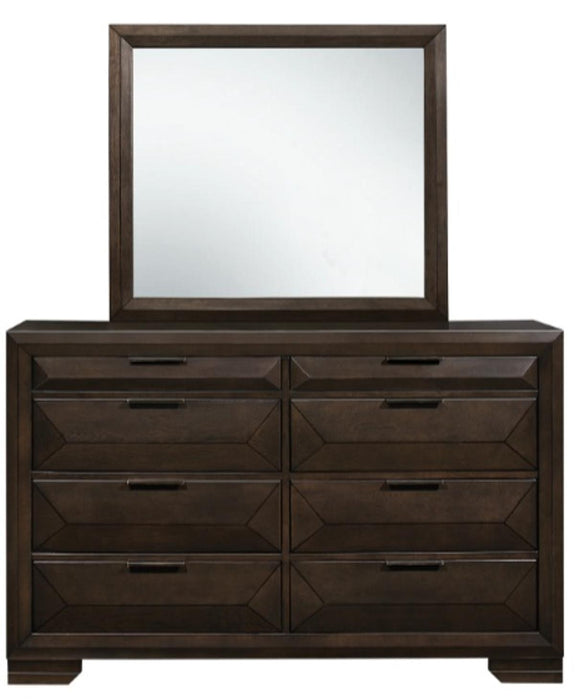 Chesky Dresser in Warm Espresso 1753-5 - VIP FURNITURE (NJ)