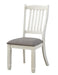 Granby Side Chair in Antique White (Set of 2) - VIP FURNITURE (NJ)