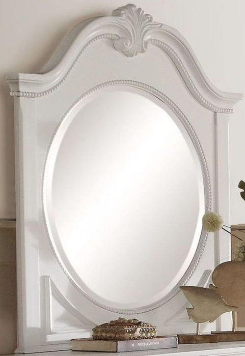 Lucida Mirror in White 2039W-6 - VIP FURNITURE (NJ)