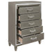 Tamsin Chest in Silver Grey Metallic 1616-9 - VIP FURNITURE (NJ)