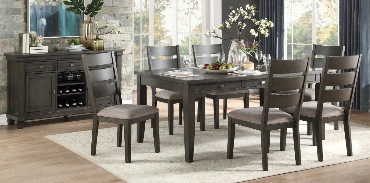 Baresford Dining Table in Gray 5674-72 - VIP FURNITURE (NJ)