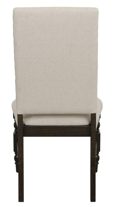 Yates Side Chair in Dark Oak (Set of 2) - VIP FURNITURE (NJ)