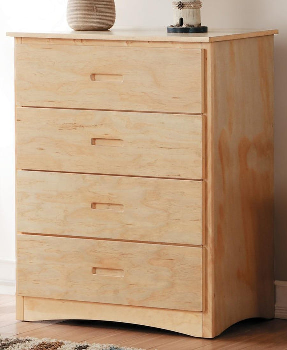 Bartly 4 Drawer Chest in Natural B2043-9 - VIP FURNITURE (NJ)