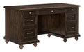 Cardano Executive Desk in Charcoal 1689-17 - VIP FURNITURE (NJ)