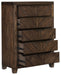 Parnell Chest in Rustic Cherry 1648-9 - VIP FURNITURE (NJ)