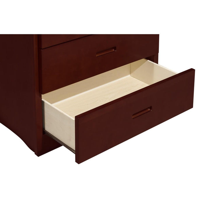 Rowe 4 Drawer Chest in Dark Cherry B2013DC-9 - VIP FURNITURE (NJ)