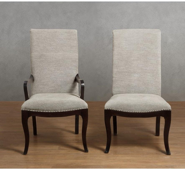 Savion Side Chair in Espresso (Set of 2) - VIP FURNITURE (NJ)