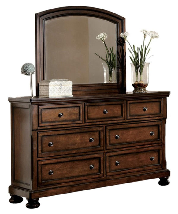 Cumberland Dresser in Brown Cherry 2159-5 - VIP FURNITURE (NJ)
