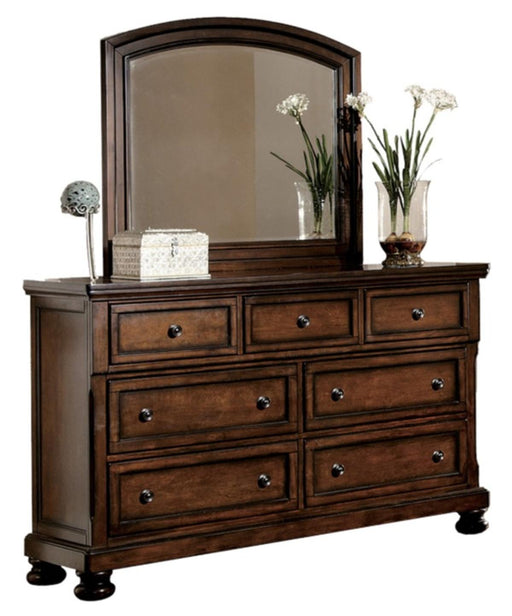 Cumberland Mirror in Brown Cherry 2159-6 - VIP FURNITURE (NJ)