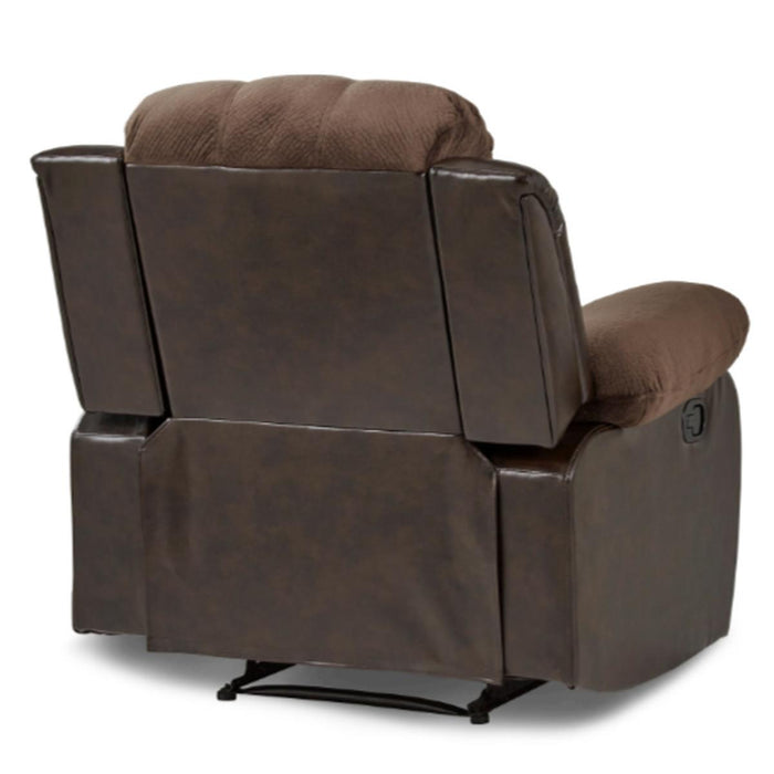 Granley Reclining Chair in Chocolate 9700FCP-1 - VIP FURNITURE (NJ)