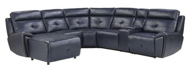 Avenue Left Side Chaise in Navy 9469NVB-LC - VIP FURNITURE (NJ)