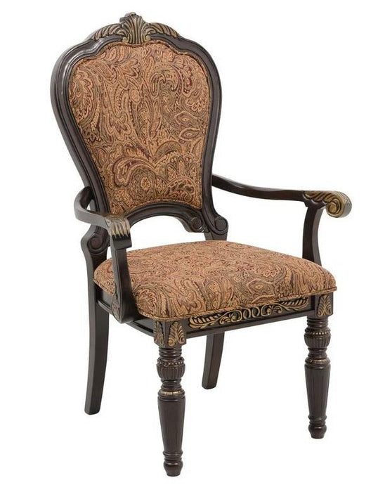 Russian Hill Arm Chair in Cherry (Set of 2) - VIP FURNITURE (NJ)
