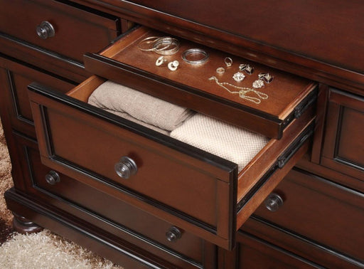 Cumberland Dresser in Brown Cherry 2159-5 - VIP FURNITURE (NJ)