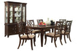 Keegan Dining Table in Cherry 2546-96 - VIP FURNITURE (NJ)