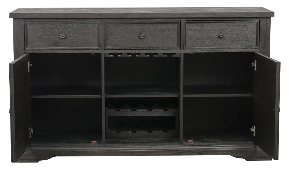 Arasina Server in Dark Pewter 5559N-40 - VIP FURNITURE (NJ)