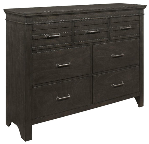 Blaire Farm Dresser in Saddle Brown Wood 1675-5 - VIP FURNITURE (NJ)