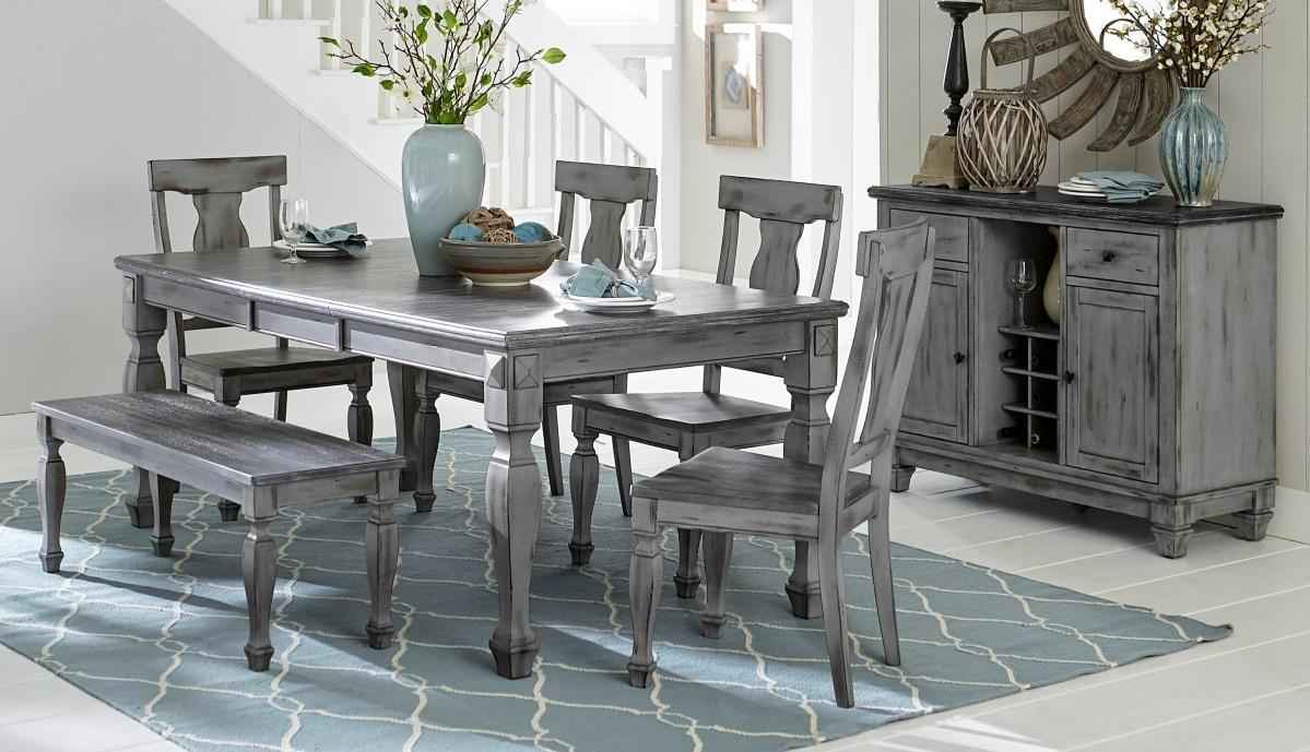 Fulbright Side Chair in Gray (Set of 2)