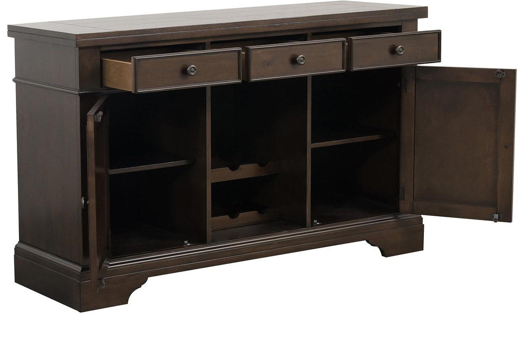 Reid Buffet/Server in Dark Cherry 5267RF-55 - VIP FURNITURE (NJ)