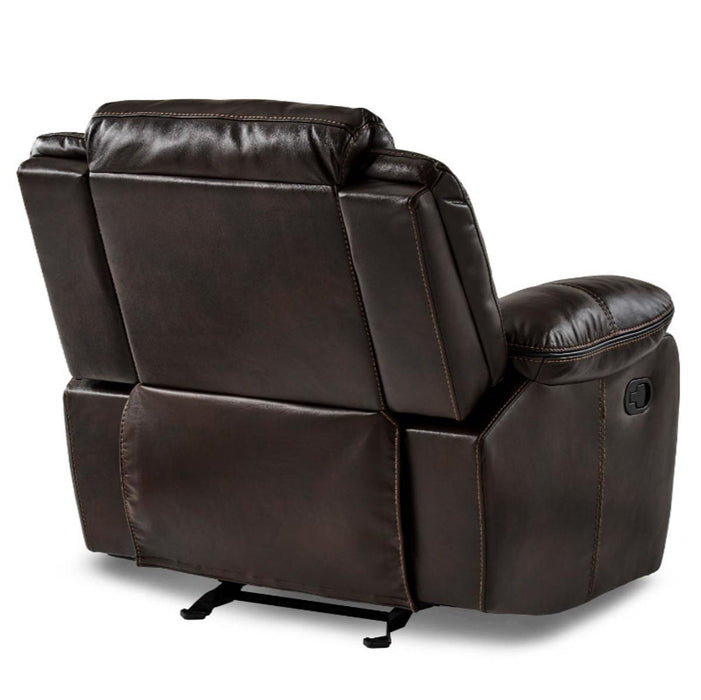 Bastrop Glider Reclining Chair in Brown 8230BRW-1 - VIP FURNITURE (NJ)