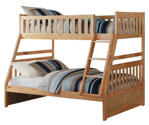 Bartly Twin/Full Bunk Bed in Natural B2043TF-1* - VIP FURNITURE (NJ)