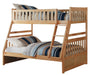 Bartly Twin/Full Bunk Bed in Natural B2043TF-1* - VIP FURNITURE (NJ)