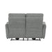 Edition Power Double Lay Flat Reclining Loveseat in Dove Grey 9804DV-2PWH - VIP FURNITURE (NJ)