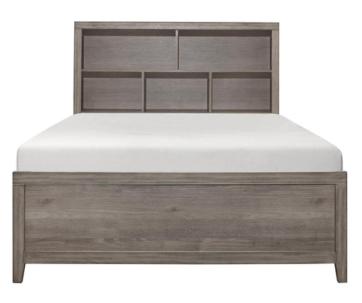 Woodrow Full Platform Bed in Gray 2042NBF-1* - VIP FURNITURE (NJ)