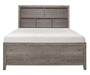 Woodrow Full Platform Bed in Gray 2042NBF-1* - VIP FURNITURE (NJ)