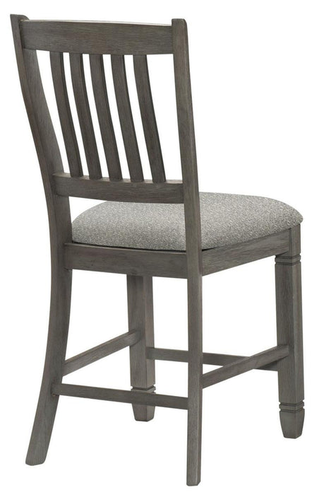 Granby Counter Height Chair in Antique Gray (Set of 2) 5627GY-24 - VIP FURNITURE (NJ)