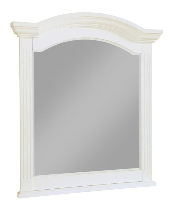 Meghan Mirror in White 2058WH-6 - VIP FURNITURE (NJ)