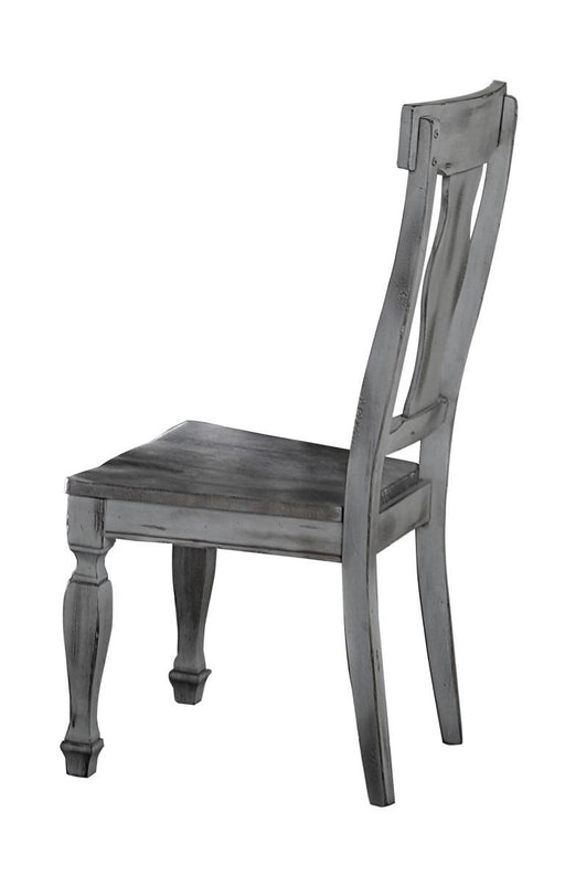 Fulbright Side Chair in Gray (Set of 2) - VIP FURNITURE (NJ)