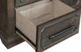 Taulon Dresser in Dark Oak 5438-5 - VIP FURNITURE (NJ)