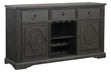 Arasina Server in Dark Pewter 5559N-40 - VIP FURNITURE (NJ)