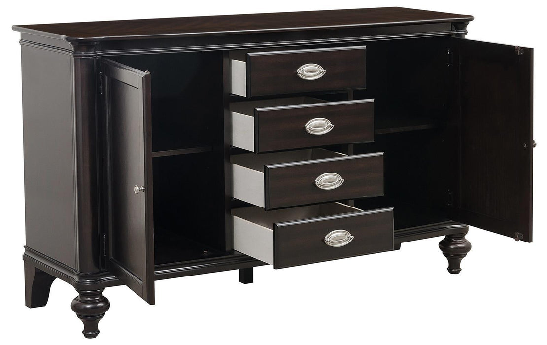 Marston Buffet in Dark Cherry 2615DC-55 - VIP FURNITURE (NJ)