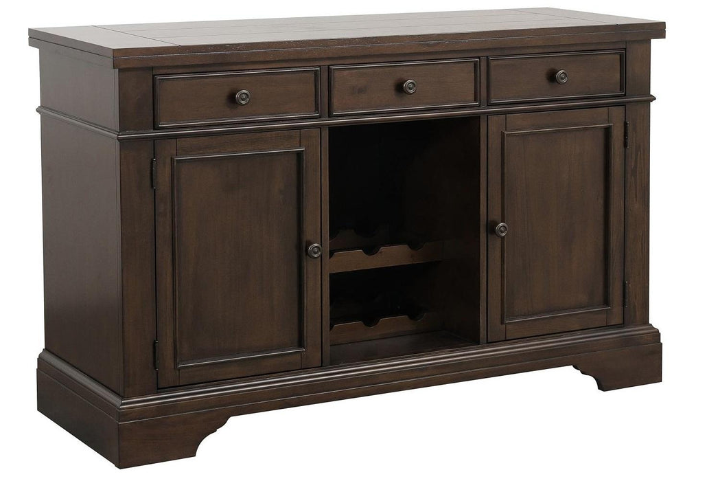 Reid Buffet/Server in Dark Cherry 5267RF-55 - VIP FURNITURE (NJ)