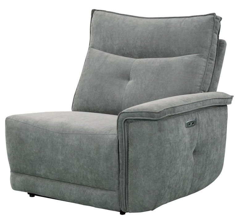Tesoro Power Right Side Reclining Chair in Dark Gray 9509DG-RRPWH - VIP FURNITURE (NJ)