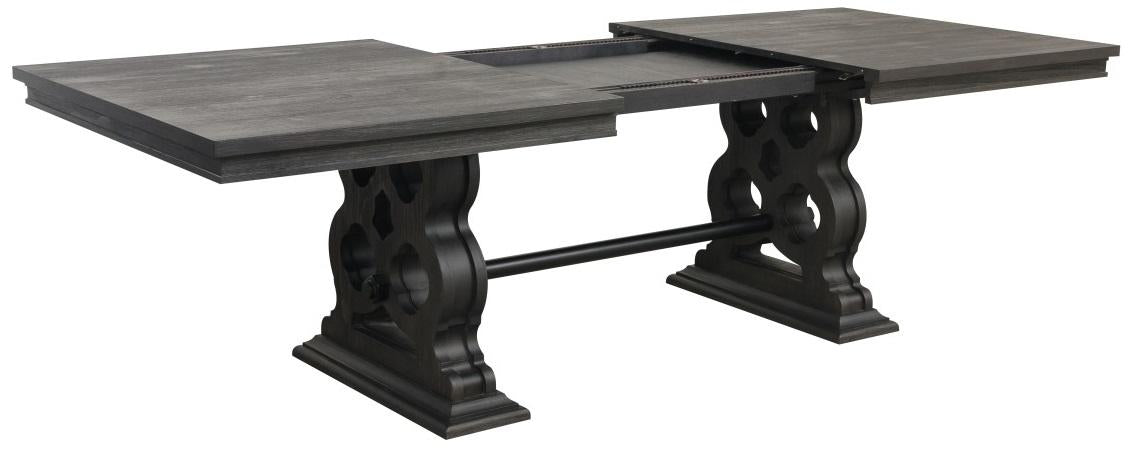 Arasina Dining Table in Dark Pewter 5559N-96* - VIP FURNITURE (NJ)