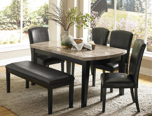 Cristo Dining Table in Dark Espresso 5070-64 - VIP FURNITURE (NJ)