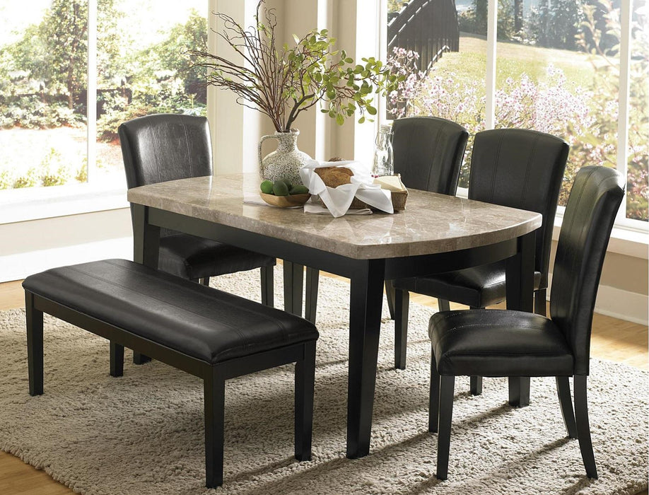 Cristo Dining Table in Dark Espresso 5070-64 - VIP FURNITURE (NJ)
