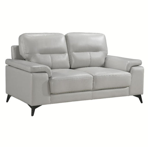 Mischa Loveseat in Silver Gray 9514SVE-2 - VIP FURNITURE (NJ)