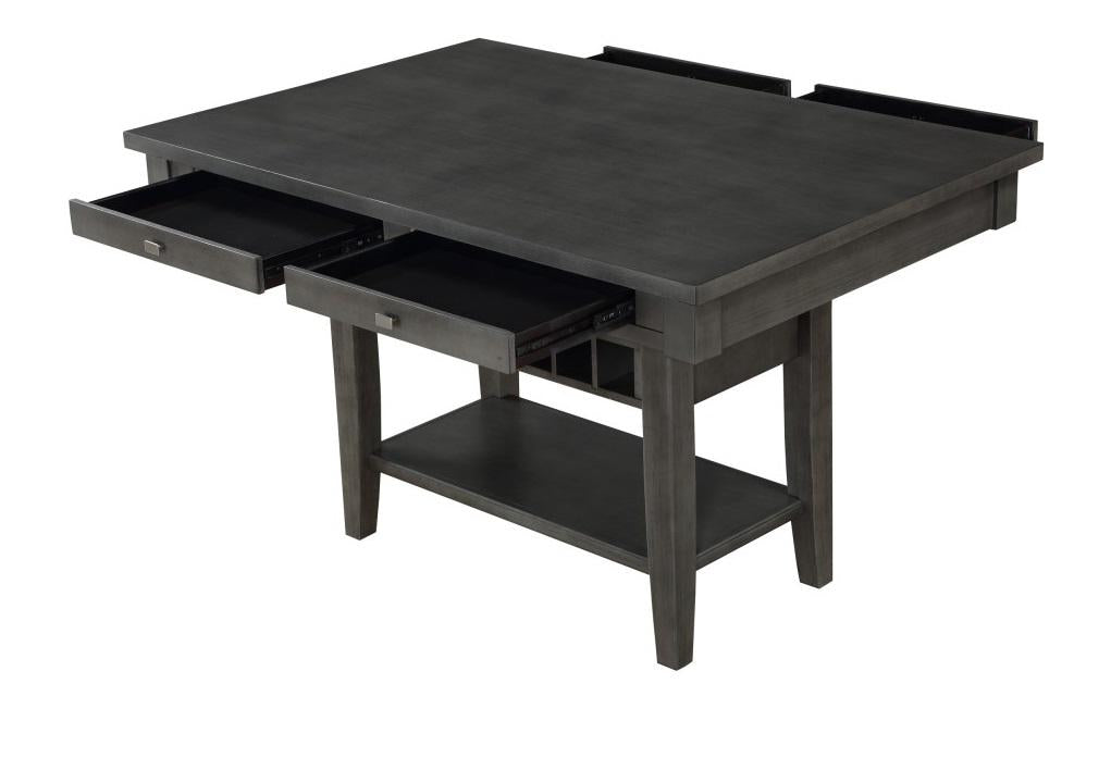 Baresford Counter Height Table in Gray 5674-36* - VIP FURNITURE (NJ)